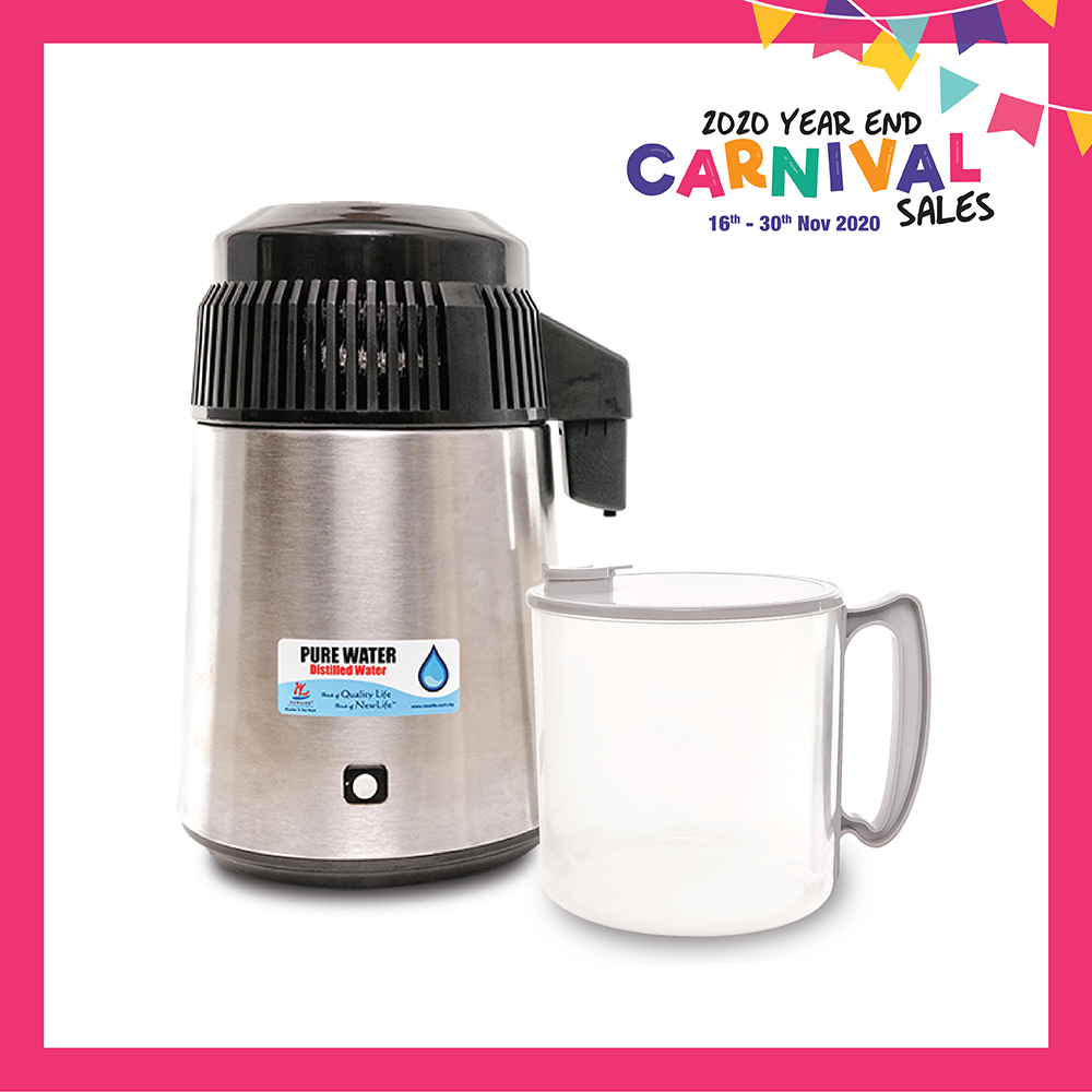 Pure Water Distiller (With PP Bottle)